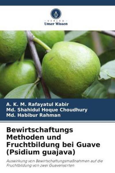 Bewirtschaftungs Methoden und Fruchtbildung bei Guave (Psidium guajava)