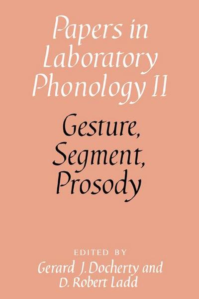 Gesture, Segment, Prosody