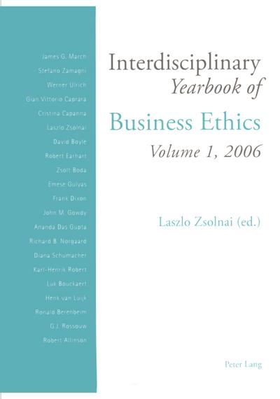 Interdisciplinary Yearbook of Business Ethics