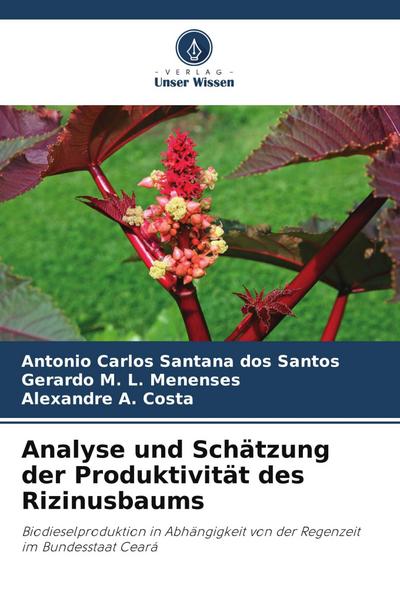 Analyse und Schätzung der Produktivität des Rizinusbaums