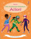 Mein Anziehpuppen-Stickerbuch: Action!