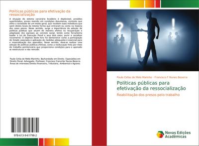 Políticas públicas para efetivação da ressocialização