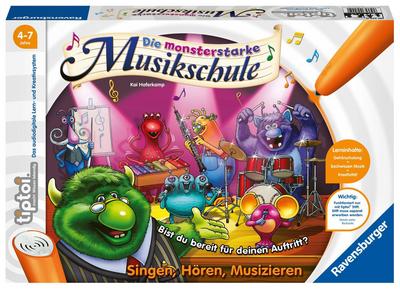 Ravensburger 00555 - Tiptoi - Die monsterstarke Musikschule ohne Stift
