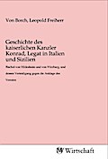 Geschichte des kaiserlichen Kanzler Konrad, Legat in Italien und Sizilien