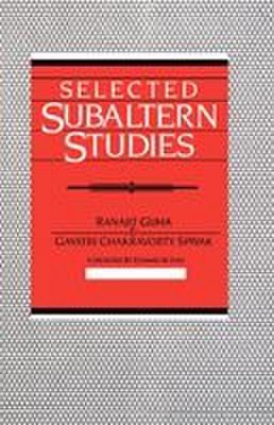 Selected Subaltern Studies
