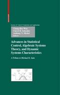 Advances in Statistical Control, Algebraic Systems