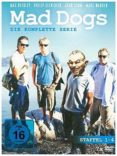 Mad Dogs - Die komplette Serie. Staffel.1-4, 7 DVD