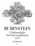 3 Salonstücke op.11für Viola und Klavier