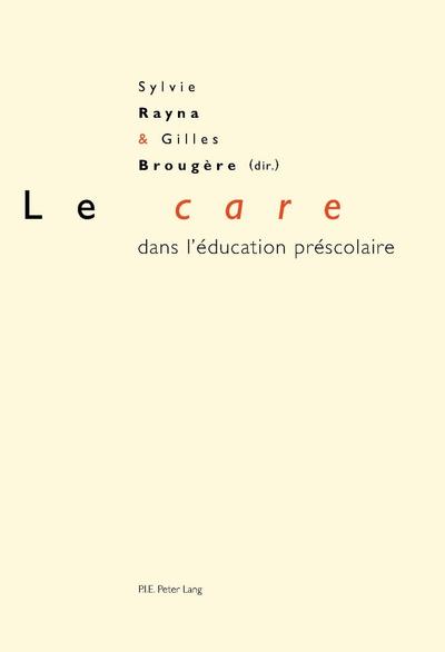 Le care dans léducation préscolaire