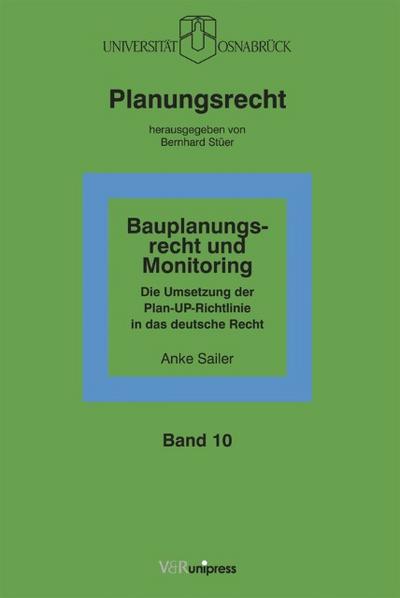 Bauplanungsrecht und Monitoring