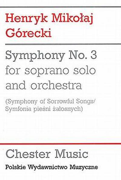 Symphony No. 3 for Soprano Solo and Orchestra