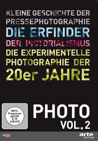 Kleine Geschichte der Pressephotographie / Die Erfinder / Der Pictorialismus / Die experimentelle Fotografie der 20er Jahre, DVD
