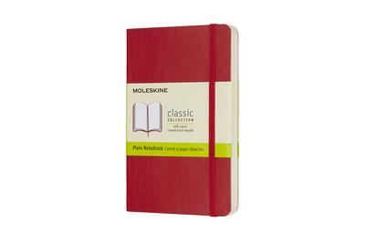 Moleskine Notizbuch Pocket/A6, Blanko, Soft Cover, Scharlachrot