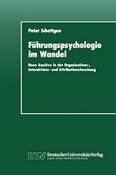 Führungspsychologie im Wandel