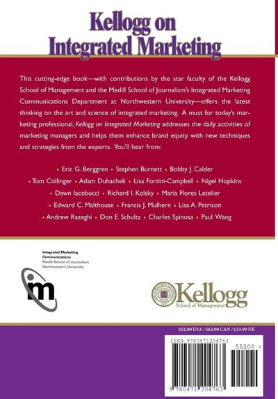 Kellogg on Integrated Marketing