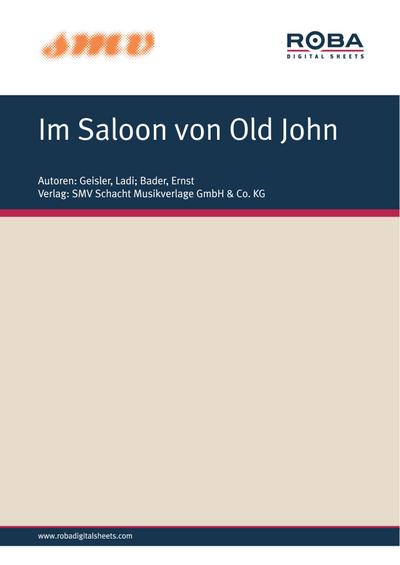 Im Saloon Von Old John