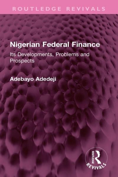 Nigerian Federal Finance