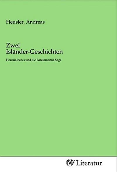 Zwei Isländer-Geschichten