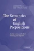Semantics of English Prepositions