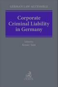 Corporate Criminal Liability in Germany