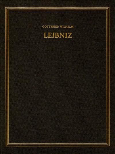 Sämtliche Schriften und Briefe 1699-1700
