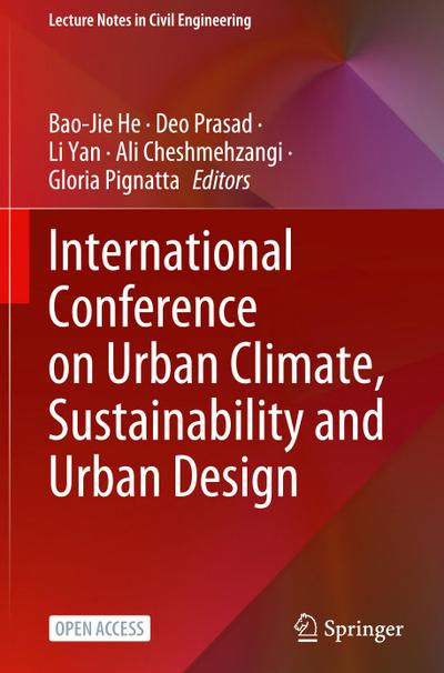International Conference on Urban Climate, Sustainability and Urban Design