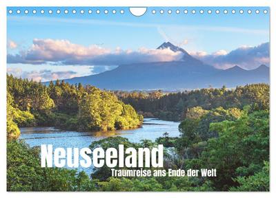 Neuseeland - Traumreise ans Ende der Welt (Wandkalender 2026 DIN A4 quer), CALVENDO Monatskalender