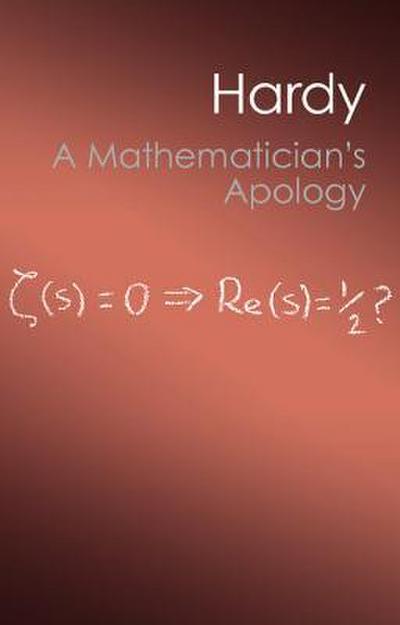 A Mathematician’s Apology