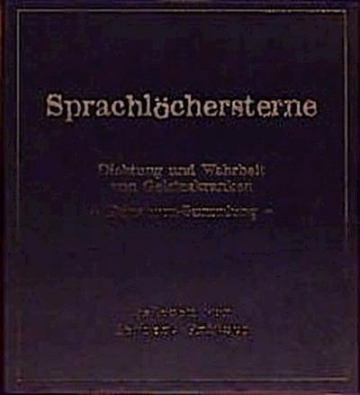 Sprachlöchersterne, 1 CD-Audio, Audio-CD
