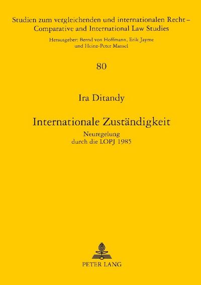 Internationale Zuständigkeit