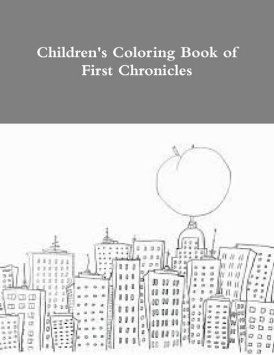 Children’s Coloring Book of First Chronicles