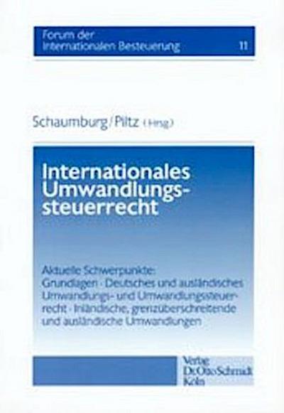 Internationales Umwandlungssteuerrecht