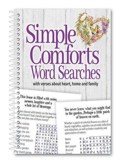 Simple Comforts Word Searches
