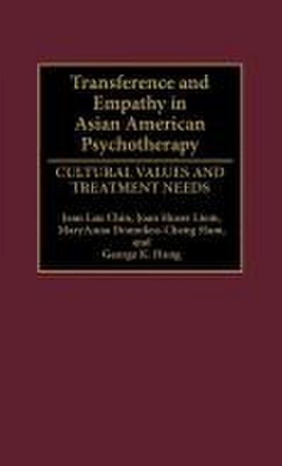 Transference and Empathy in Asian American Psychotherapy