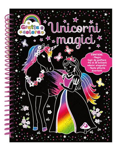 Unicorni magici. Gratta e colora