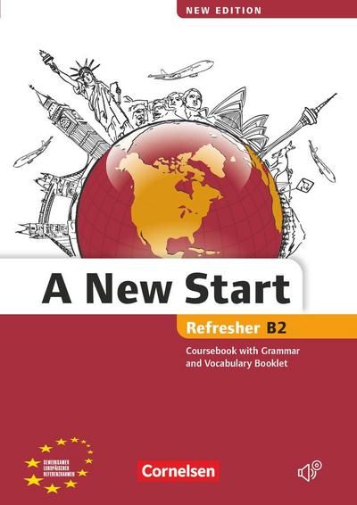 A New Start  B2: Refresher. Kursbuch mit Audio CD, Grammatik- und Vokabelheft