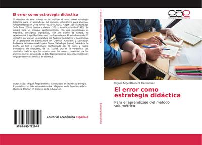 El error como estrategia didáctica
