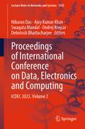 Proceedings of International Conference on Data, Electronics and Computing