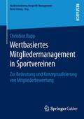 Wertbasiertes Mitgliedermanagement in Sportvereinen