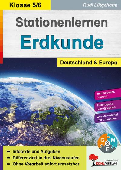 Stationenlernen Erdkunde / Klasse 5-6