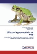 Effect of cypermethrin on frog