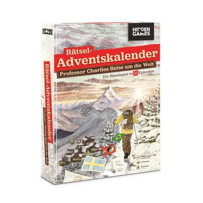 Rätsel-Adventskalender:: Hidden Games - Professor Charlies Reise um die Welt
