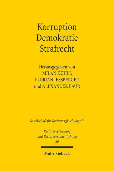 Korruption - Demokratie - Strafrecht
