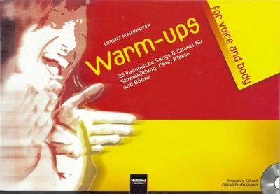 Warm-ups for voice and body, m. Audio-CD