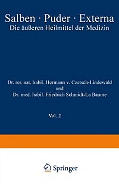 Salben · Puder · Externa