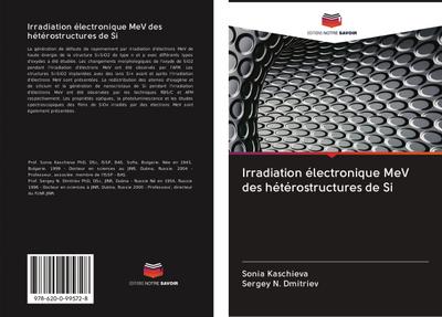 Irradiation électronique MeV des hétérostructures de Si