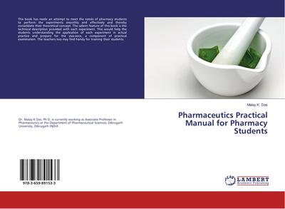 Pharmaceutics Practical Manual for Pharmacy Students