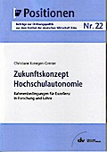 Zukunftskonzept Hochschulautonomie