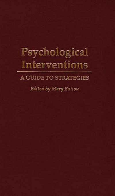 Psychological Interventions