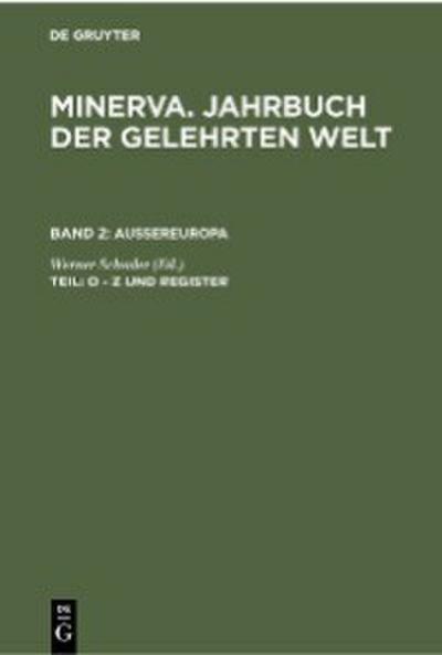 O - Z und Register